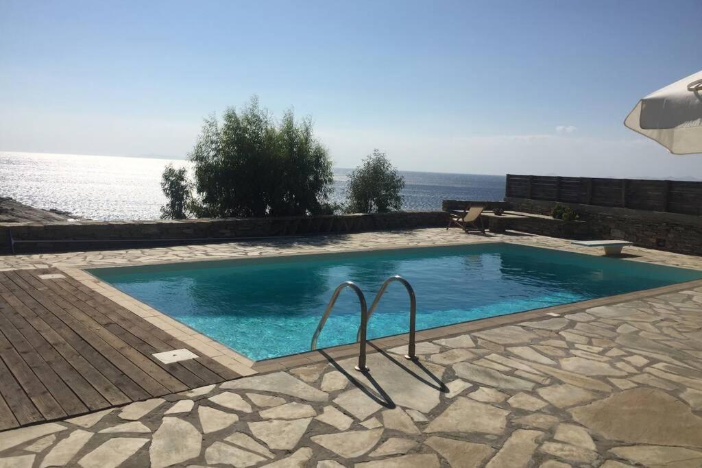 Sunset Villa With Swimming Pool At Tzia Ligia  Exterior foto